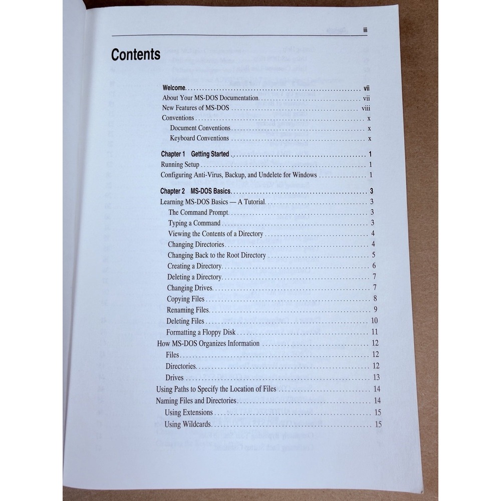 Microsoft Windows For Workgroups & MS-DOS User's Guide Book - Picture 5 of 9
